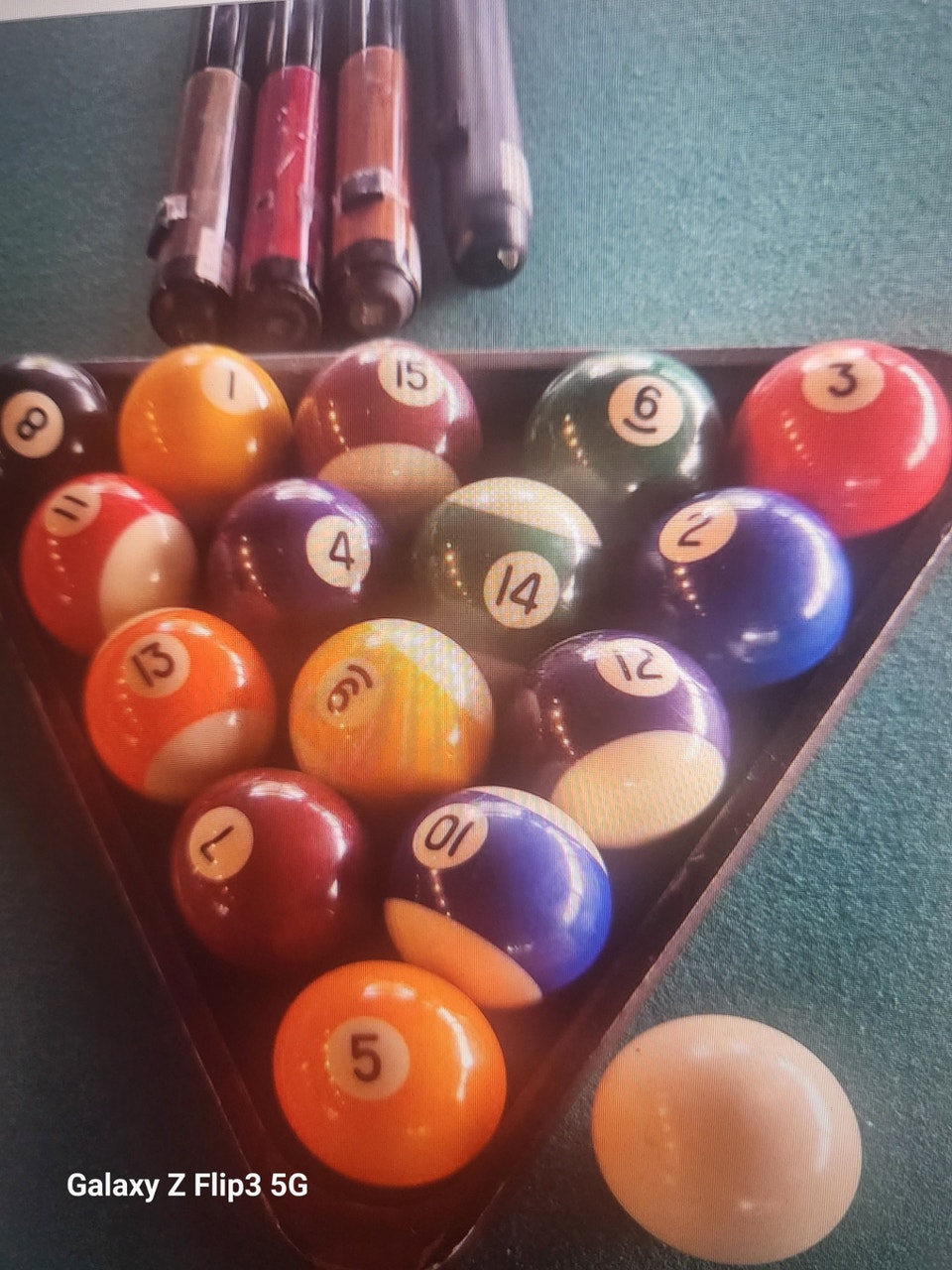 Pool / Billiards Table with Accessories