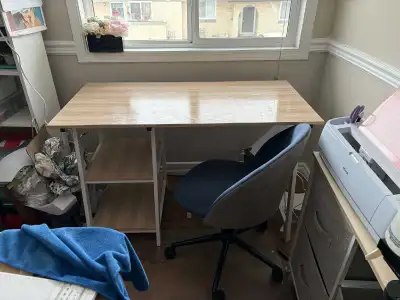 desk & chair, View more