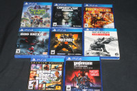 PS4 PLAYSTATION 4 GAMES NEW SEALED - WOLFENSTEIN, GOD EATER 2