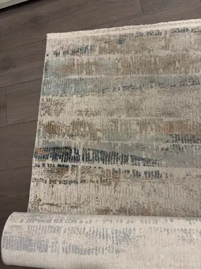 area rug blue abstract, View more