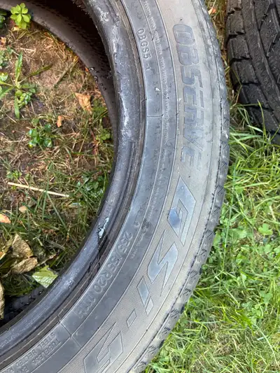 4 used winter tires. 2 are in very decent condition, 2 are good for one more winter season. Must go...