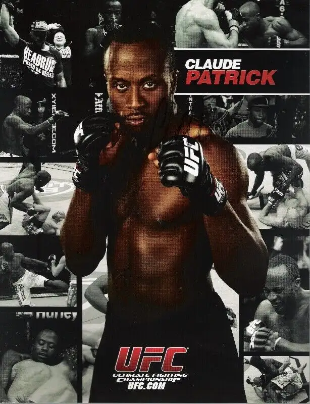 UFC Claude "The Prince" Patrick signed 8 x 10 promo photo Mint! in Arts & Collectibles in Peterborough - Image 2