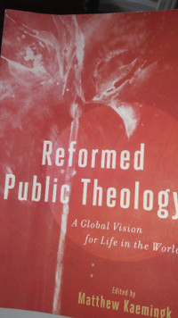 Reformed public theology book