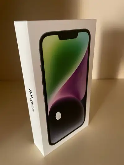 iPhone 14 128 midnight black BNIB, View more