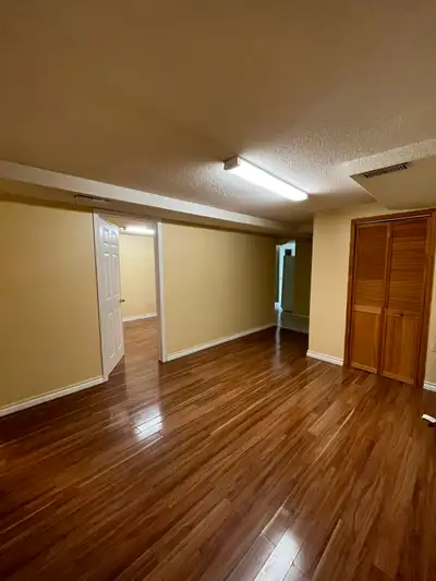 Basement for rent with separate entry exit @ Markham and 14th Avenue. One bedroom, One living room,...