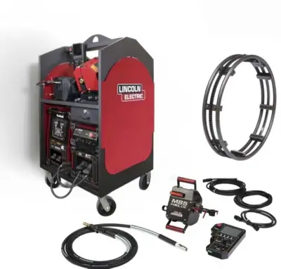 NEW Complete Lincoln Electric  mechanized Orbital welding system, View more