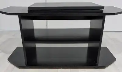 Black TV Stand/Swivel Top, View more