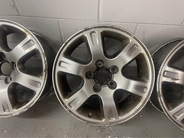 Toyota "16" inch Aluminum RIMS in Tires & Rims in Hamilton - Image 2