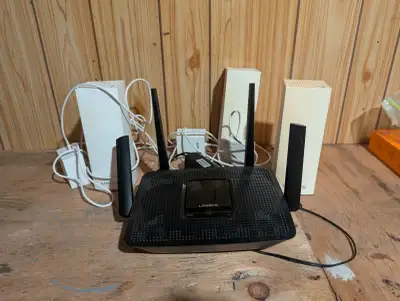 Linksys Velop WiFi 5 Mesh System – MR9000 + 3x WHW03, View more