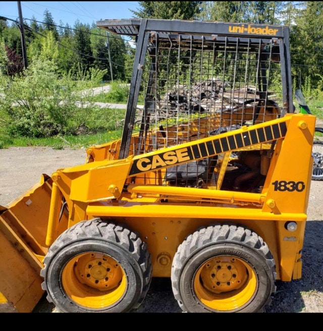 CASE 1830 Skid Steer For Sale Heavy Equipment Kamloops Kijiji