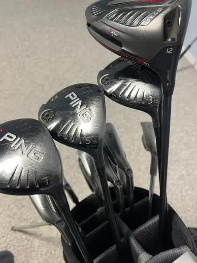 Ping set of golf clubs, View more