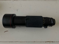 Tokina AT-X 150-500 f5.6 lens - FD mount