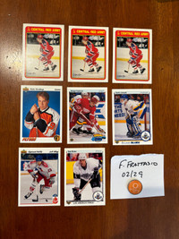 1990s Opc/Upper Deck hockey rookie card lot of 40: Jagr,Forsberg