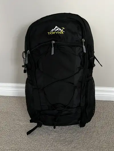 Backpack 50L - Color: Black - Waterproof - Capacity: 50L - Size: 55x30x20 cm - 21.7x11.8x7.9 inches