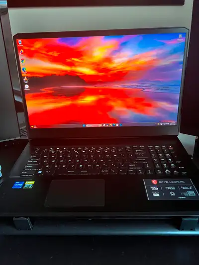 MSI Leopard GP76 gaming laptop SOLD, View more