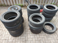 Tires, 4 Sets for Sale, R15, R16, 100$ For a Set