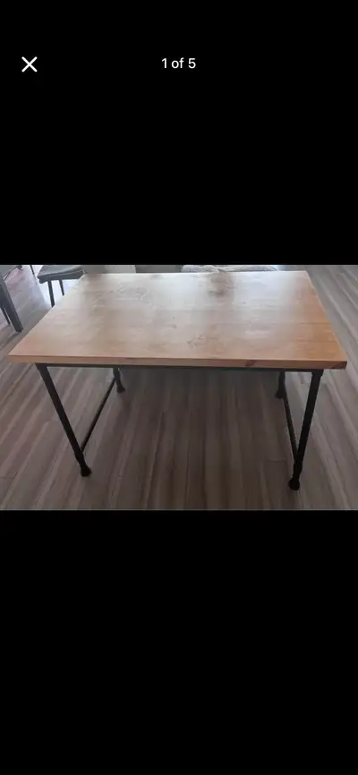 solid wood table, View more
