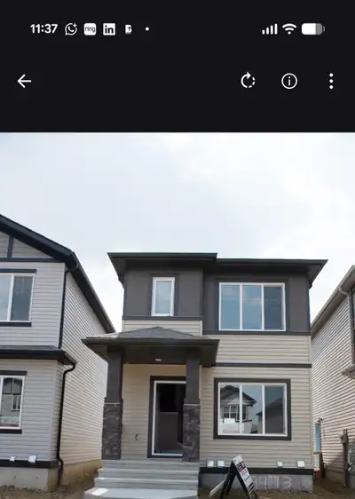 3 bedroom, 2.5 bathroom detached house located in Chapelle sw area. 2023 built and close to amenitie...