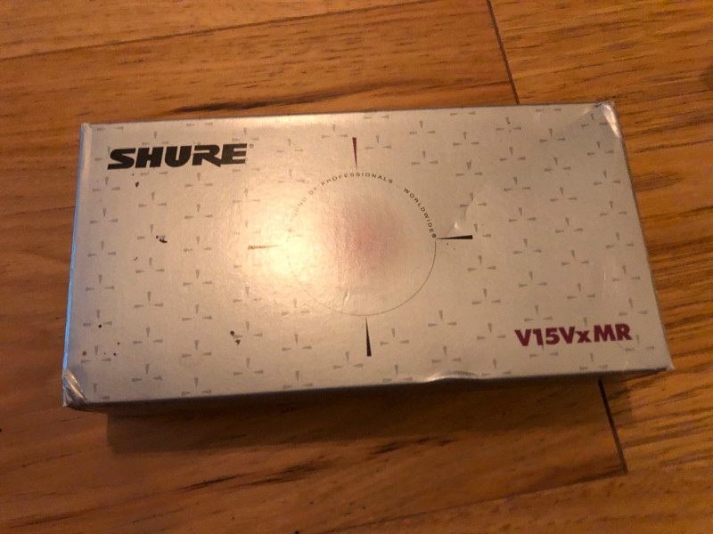 SHURE V15VxMR Audiophile HiFi Phono Cartridge Full Box for sale  