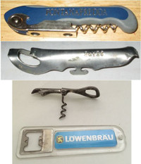 Ancien Ouvre Bouteilles / Vintage Corkscrew Openers