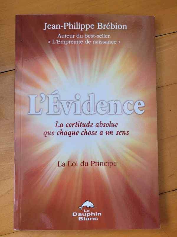 Book 'The Evidence' by Jean-Philippe Brébion