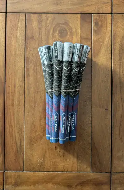 NEW Golf Pride MCC Teams Blue/Red Plus4 Standard Grips., View more