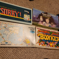 Rarer board games $20 each.(unless marked differen). poker stuff