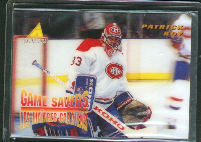 95/96  McDonald's Game Savers Patrick Roy Montreal Canadiens in Arts & Collectibles in Ottawa