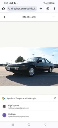 1988 Honda Accord Exi