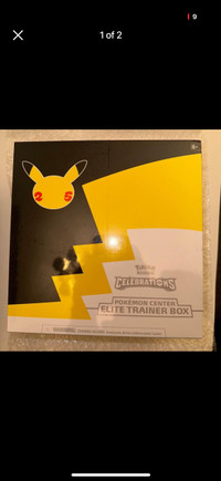 Pokémon Center Celebrations ETB Elite Trainer Box New