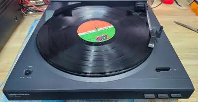 Audio Technica Stereo Turntable , View more
