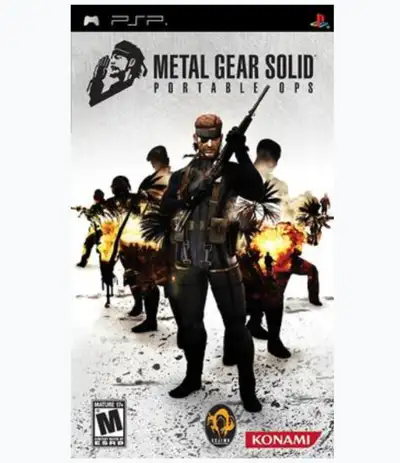 PSP Metal Gear Solid Portable OPS, View more