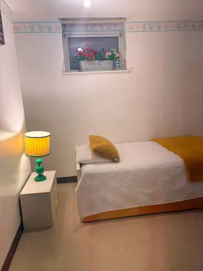 A clean and comfortable basement unit is available for rent. The basement includes: • Two separate r...