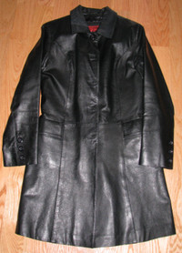 Manteau de cuir / Leather coat