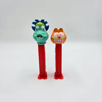 Garfield And Monster Pez Dispensers Made In Slovenia & Hungary R, View more