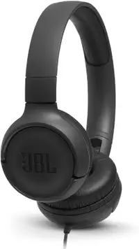 JBL Tune 500 Wired On-Ear Headphones new open box