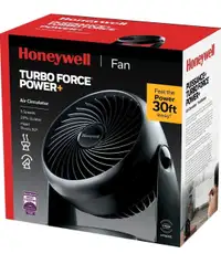 Honeywell HT900C 7" TurboForce POWER+ Desk/Table Fan, Wall Mount
