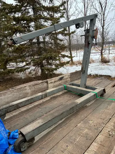 Engine crane lift , View more