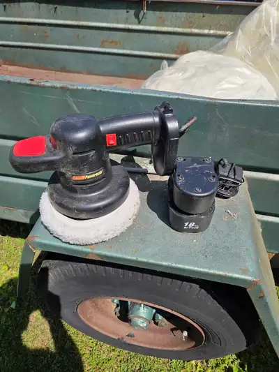 Coleman car polisher 18v. Cordless