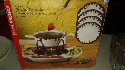 13 pieces candle chocolate fondue set, View more