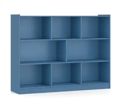  8 Cube 3-Tier Open Wooden Bookshelf & Toy Storage Organizer, View more