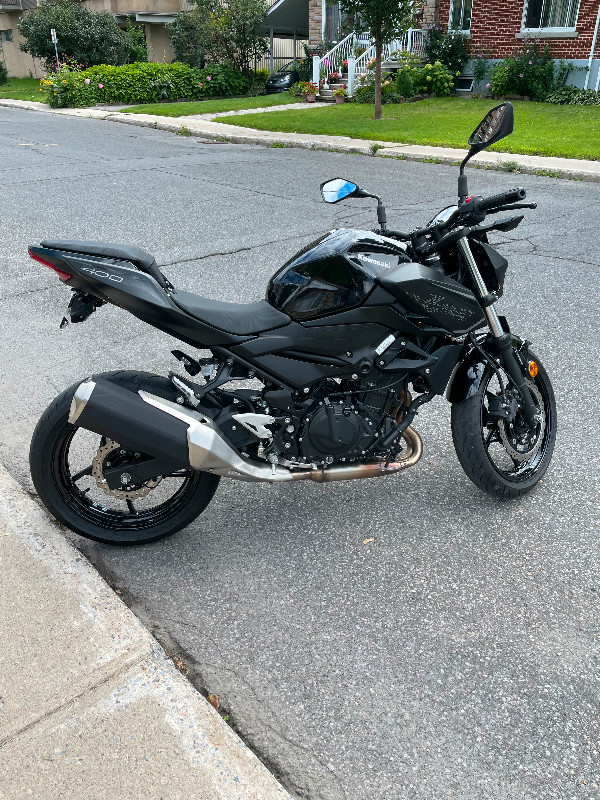 2021 Kawasaki Z400 / 420KM dans Routières sportives  à Ville de Montréal - Image 2