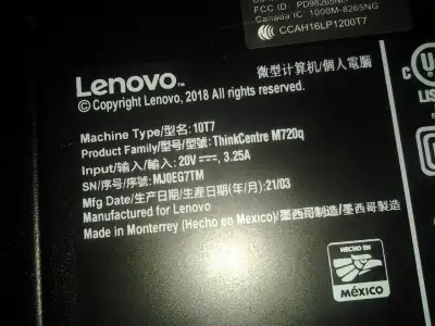 Lenovo ThinkCentre M720q  8gen i5 pc mac laptops projectors pro, View more