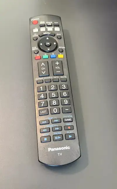 Pansonic TV remote, View more