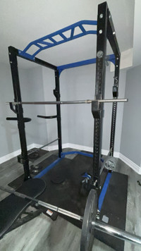 Amstaff TR023 Power squat rack station 