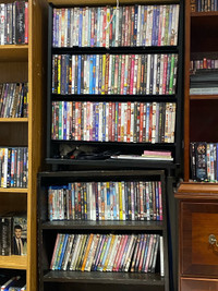 Bookcase of movies