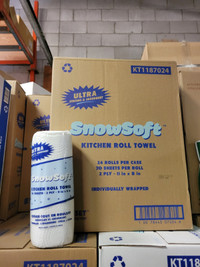 DISCOUNT KITCHEN PAPER TOWELS -SNOW SOFT