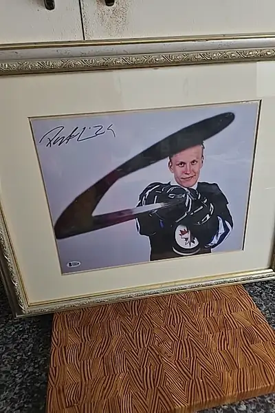 Patrick Laine autographed print, View more