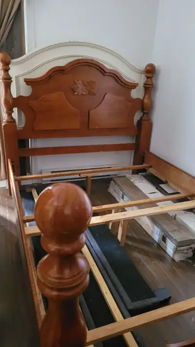 _FR-EN MEUBLE Sommier Box spring bed lit mattress matelas frames, View more