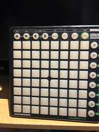 Ableton novation launch pad comes with usb cable.